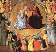 Bicci, Neri di The Coronation of virgin oil painting reproduction